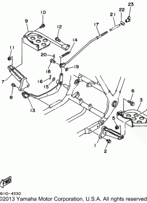 STAND - FOOTREST