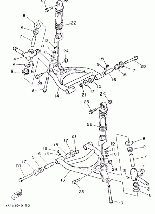 FRONT SUSPENSION - WHEEL