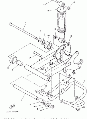 SWING ARM - REAR SHOCKS