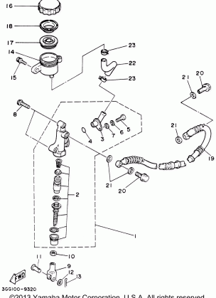 REAR MASTER CYLINDER