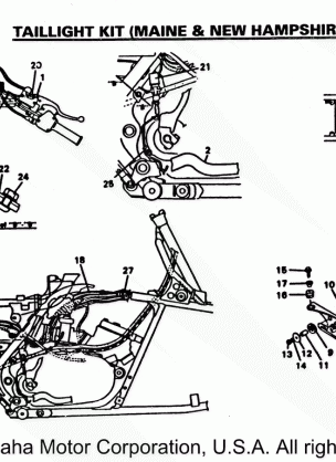 TAILLIGHT KIT (MAINE & NEW HAMPSHIRE)