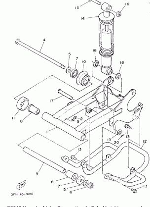 SWING ARM - REAR SHOCKS