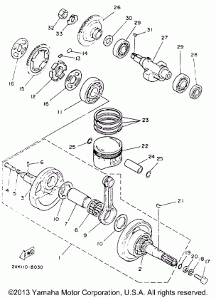 CRANKSHAFT PISTON