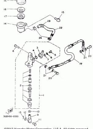 REAR MASTER CYLINDER