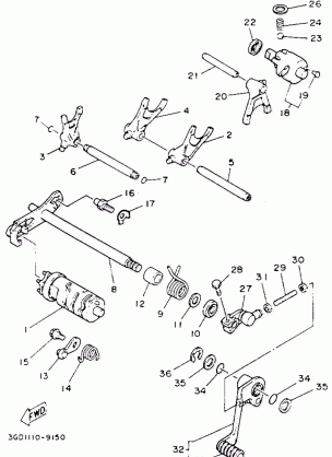 SHIFT CAM FORK