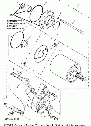 STARTING MOTOR