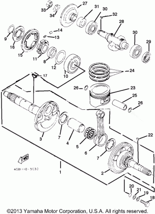 CRANKSHAFT PISTON