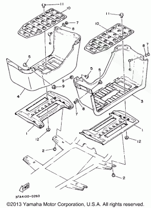 STAND - FOOTREST