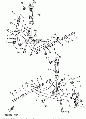 FRONT SUSPENSION - WHEEL