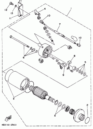 STARTING MOTOR