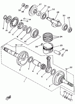 CRANKSHAFT - PISTON