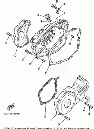 CRANKCASE COVER 1