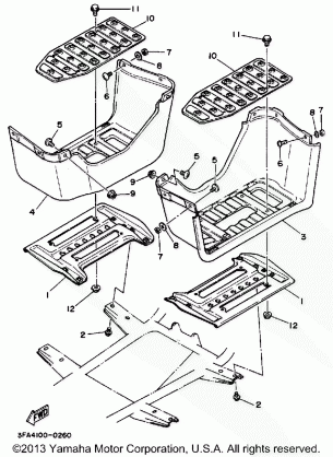 STAND - FOOTREST