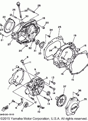 CRANKCASE COVER 1