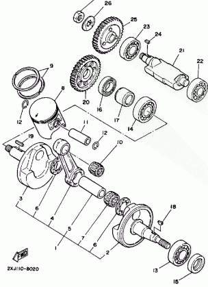 CRANKSHAFT PISTON