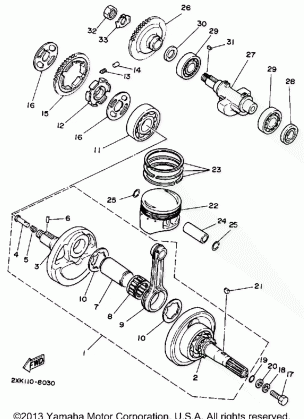 CRANKSHAFT PISTON