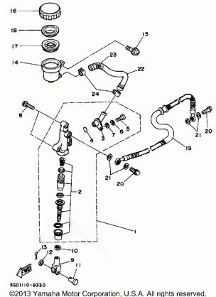 REAR MASTER CYLINDER