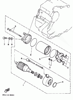 STARTING MOTOR