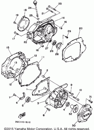 CRANKCASE COVER