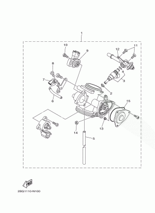 THROTTLE BODY ASSY 1