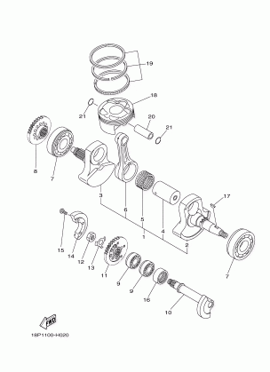 CRANKSHAFT PISTON