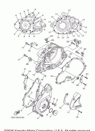 CRANKCASE COVER 1