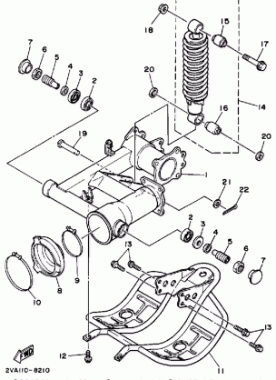 SWING ARM-REAR SHOCKS