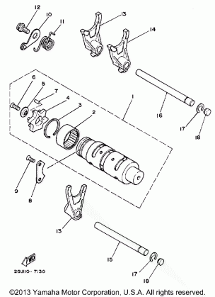 SHIFT CAM-FORK