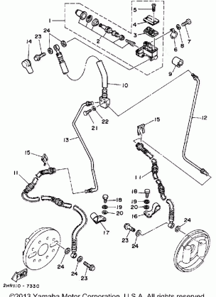 FRONT MASTER CYLINDER