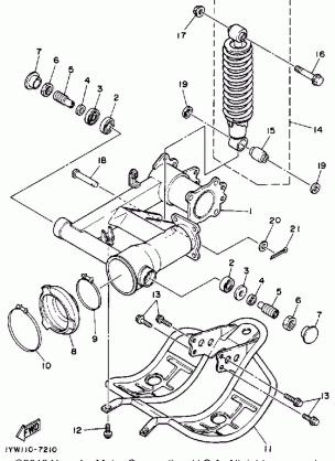 SWING ARM-REAR SHOCKS