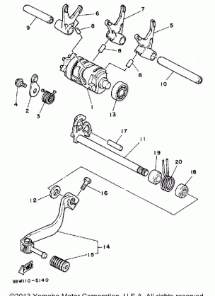 SHIFT CAM-FORK