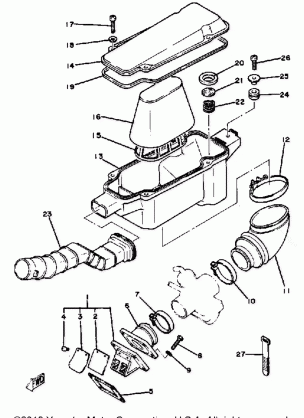 INTAKE YT125J