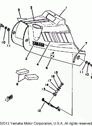 SIDE COVER YT125J