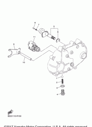 SHIFT CAM FORK