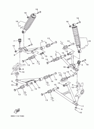 FRONT SUSPENSION WHEEL