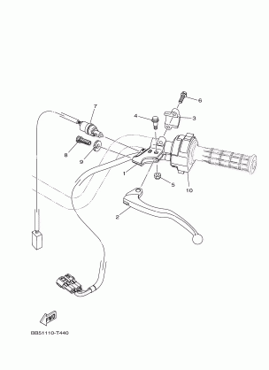 HANDLE SWITCH LEVER