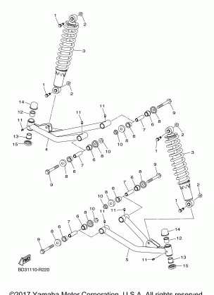 FRONT SUSPENSION WHEEL