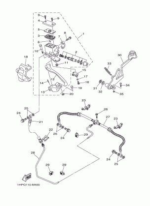 REAR MASTER CYLINDER