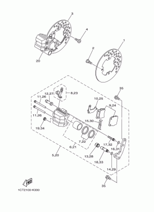 FRONT BRAKE CALIPER