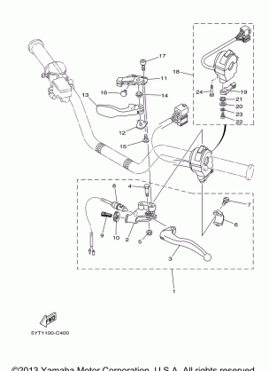 HANDLE SWITCH LEVER