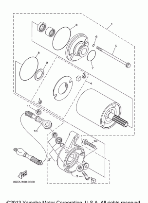 STARTING MOTOR