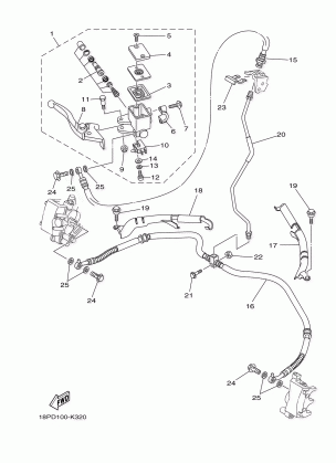 FRONT MASTER CYLINDER