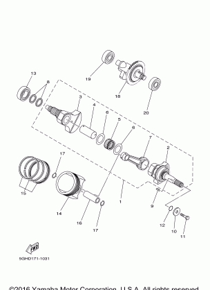 CRANKSHAFT PISTON