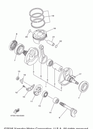 CRANKSHAFT PISTON