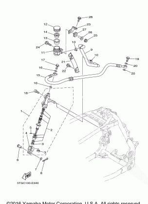 REAR MASTER CYLINDER