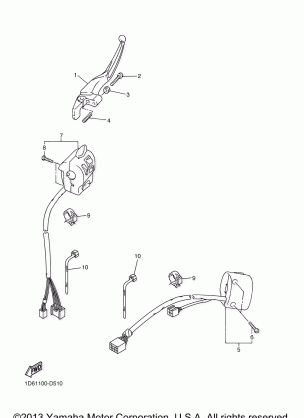 HANDLE SWITCH LEVER