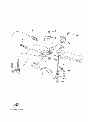 HANDLE SWITCH LEVER