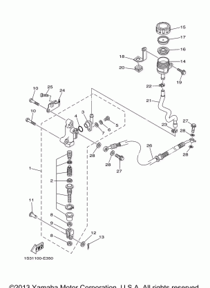 REAR MASTER CYLINDER