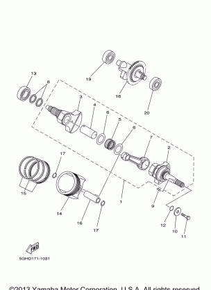 CRANKSHAFT & PISTON