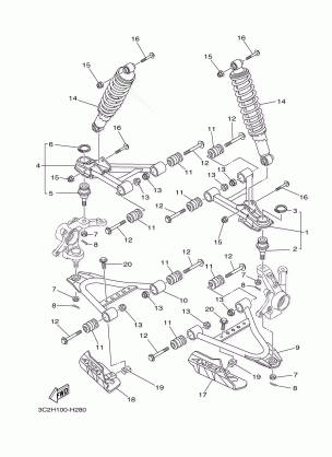 FRONT SUSPENSION & WHEEL